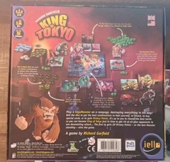 KING of TOKYO Board Game IELLO Richard Garfield 2014 – COMPLETE EXCELLENT