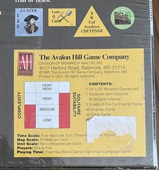 Geronimo by Avalon Hill. MINT. SEALED. Outstanding game -see description.