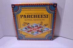 Parcheesi Royal Edition Board Dice Game – Family Game Night Kids 8+ & Adults