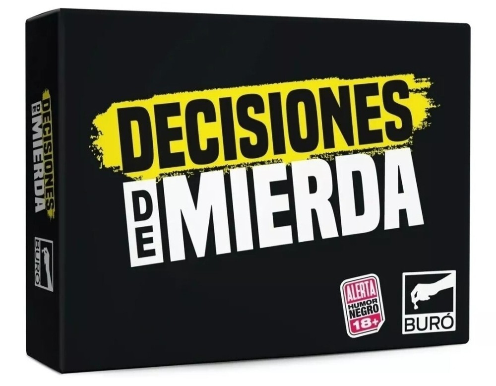 JUEGO AMIGOS “DECISIONES DE MIERD@” PARTY PREVIAS ARGENTINA + 18 Años
