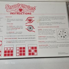 Vintage Strawberry Shortcake Strawberryland Family Board Game Toy COMPLETE 4+