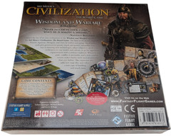 Sid Meier’s Civilization The Board Game Wisdom and Warfare Expansion New Sealed