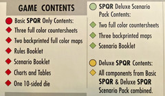 SPQR Deluxe Edition (3rd ed.), with Deluxe Scenario Pack