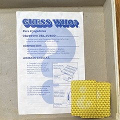 Milton Bradley Guess Who? Mystery Face Board Game, 2 Players, Ages 6 missing peg