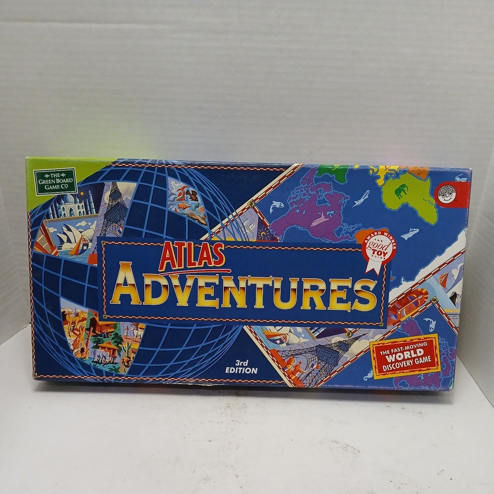 Atlas Adventures Board Game (3rd Edition) Complete (Pre-Owned).