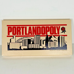 Vintage Portlandopoly ’88 Tournament Edition Board Game – Portland Oregon RARE
