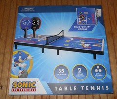 Sonic the Hedgehog 35″ Table Tennis Ping Pong Table Top Edition Family Game New