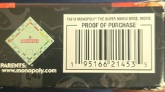 Hasbro Gaming Monopoly Super Mario Bros. Movie Board Game Plastic-Free