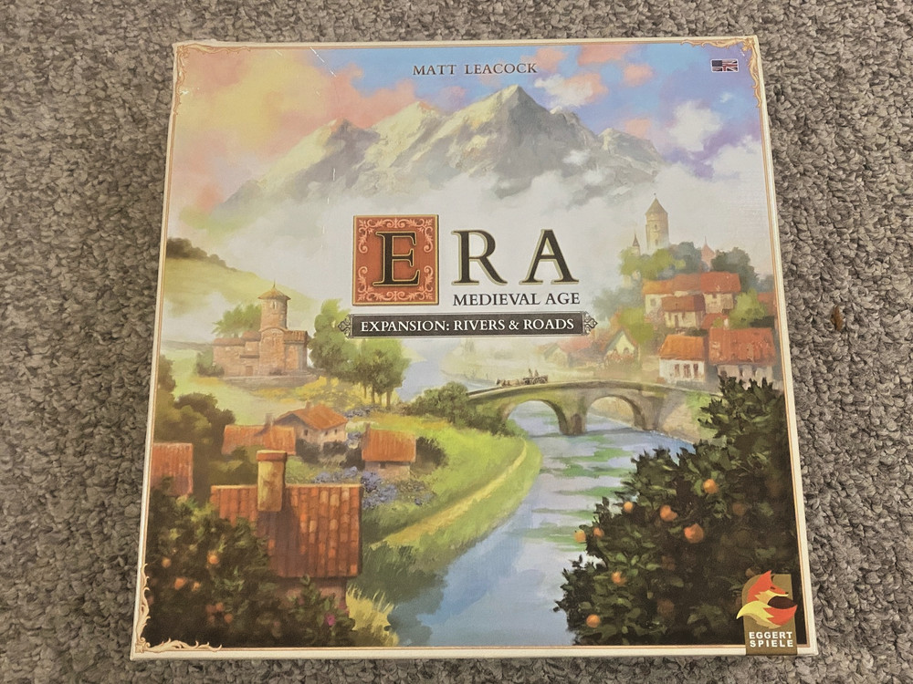 Era: Medieval Age Rivers & Roads Expansion – Complete! Dinged & Damaged Box