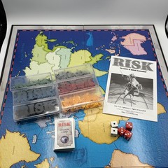 Vintage 1998 Risk Board Game of World Domination by Parker Brothers Complete