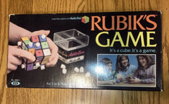Vintage Rubik’s Cube Game 1982 Ideal Toy Corp Strategy