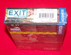 Kosmos Exit the Game “Dead Man on the Orient Express” Game NEW SEALED BOX