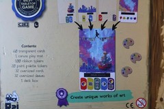 Canvas Board Game Kickstarter Deluxe Edition – Original Slipcase Box Wood Tokens