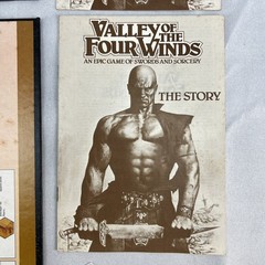Valley of the Four Winds Game Swords Sorcery Games Workshop 1980