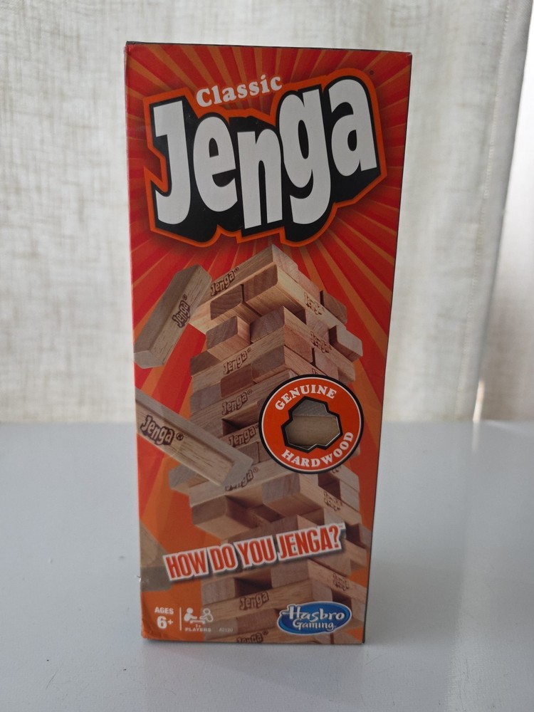 Jenga Family Fun Classic Game For Everyone New In Box (Sealed)