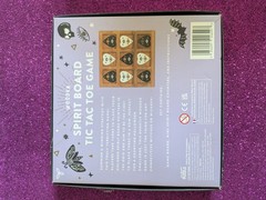 Wooden Spirit Board Tic Tac Toe Game for Kids Adults Halloween