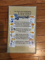 X-Machina Blood & Cardstock Boardgame VG+