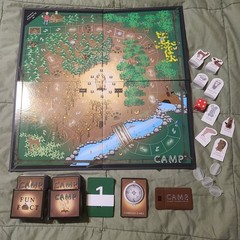 Education Outdoors Camp Board Game Unisex OS Multicolor Nature Trivia