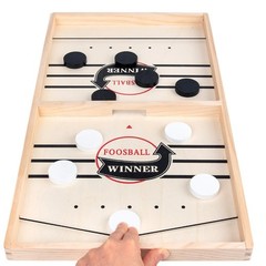 Fast Hockey Sling Puck Game Winner Fun Paced Sling Puck Party Board-Game Gifts