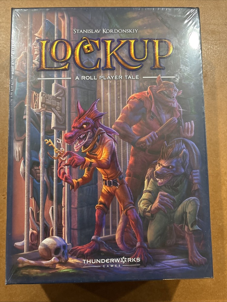 Lockup Roll Player Tale Board Game New & Sealed 1 To 5 Players Free Shipping