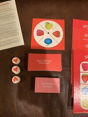 Vintage Strawberry Shortcake Game Basket 4 Berry Fun Games 1981 Parker Bros RARE