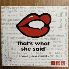 That’s What She Said The Party Game of Twisted Valentine’s Board Game 17 Player