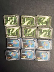 12 BAD PUBLICITY TAG TOKENS Netrunner LCG Core 2012 Replacement Parts Pieces