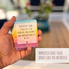 52 Anti-Anxiety Journal Cards – Cognitive Behavioral Therapy (CBT) Journaling Pr