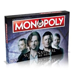 Monopoly Supernatural Family Board Game Sam and Dean Edition Fun for Everyone
