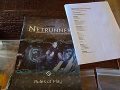 Android Netrunner LCG Core Set w/ 2 Data Packs + Creation and Control Expansion