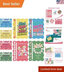 2-in-1 Mahjong Tile Mixer, Shuffler & Rules Cards – Perfect Game Night Accessory