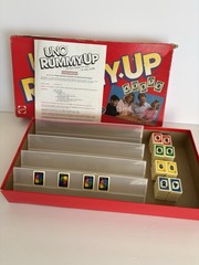 Uno Rummy Up Game Fun Of Rummy Tiles 1993 READ