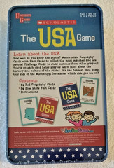The USA Game Tin Edition TRIVIA GAME Scholastic University Games NEW SEALED