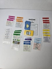 Monopoly The Simpsons 2001 Complete Title Deed Chance & Chest Replacement Cards