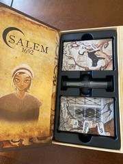 Salem 1692 Witch Hunt Game Facade Games Complete Dark Cities SEALED CARDS