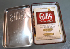 USED Gubs Card Game Wit and Luck Tin Gamewright Complete 2011 – 100% COMPLETE