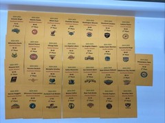 2024–25 Strat-O-Matic Basketball Printed Team Storage Envelopes with Stats