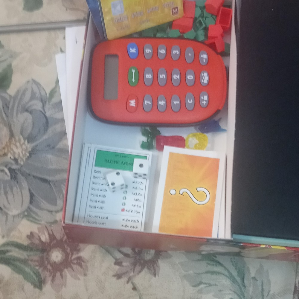 Hasbro Monopoly Electronic Banking Board Game Electronic Unit 8+ 2P 2014 A7444