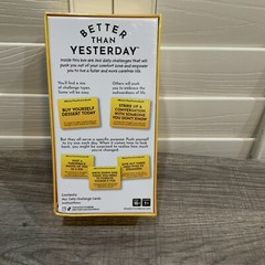 BETTER THAN YESTERDAY Daily Challenges Game NIB Sealed