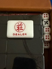 NOS Vtg Hong Kong Pai Gow Domino Game Set Factory Sealed Cellophane Tiles 32 Pc