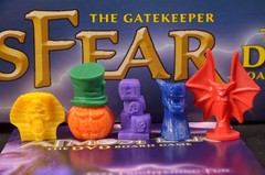 Pressman AtmosFear The Gatekeeper 2004 DVD Board Game 100% Complete