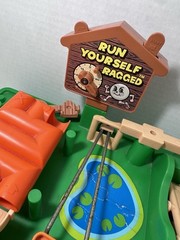 1979 Run Yourself Ragged Tabletop Obstacle Course Game by Toma.