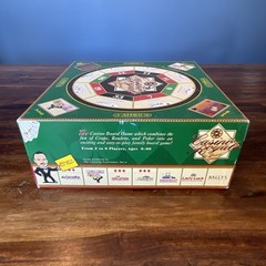 Casino Royale Board Game-combines Elements of Craps Roulette Poker-Complete Set
