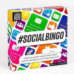 Professor Puzzle #Social Bingo Social Media Party Game 17 years+