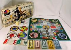 1985 Go For Broke Board Game by Selchow & Righter Complete in Good Condition