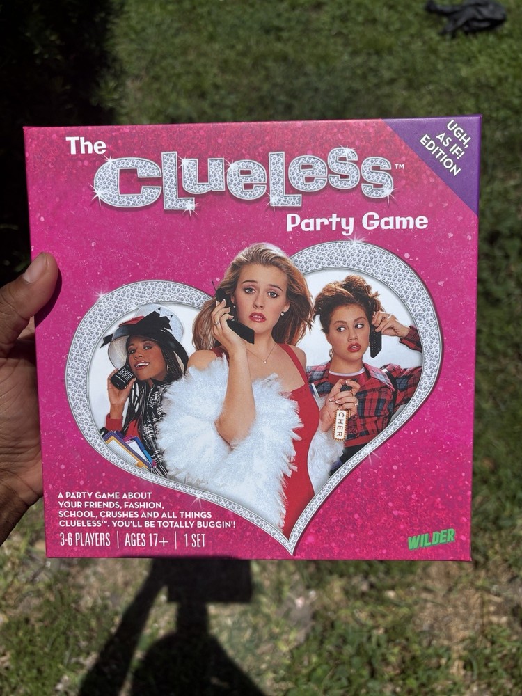 The Clueless Party Game UGH, AS IF! Edition Ages 17+ NIB Sealed