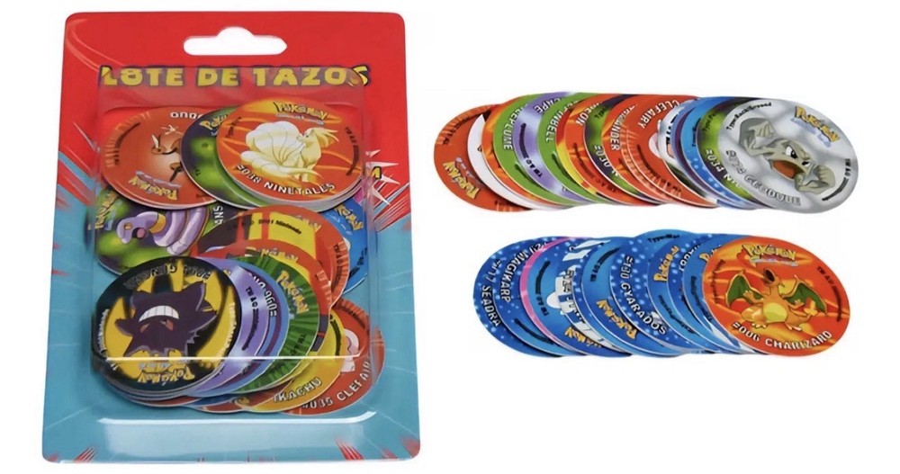 Pokemon Tazos Pogs 1st 2nd Gen 30pc Lot Sealed