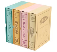Boggle Catch Phrase Yahtzee Mystery Date Vintage Board Game Bookshelf Collection