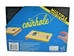 Hasbro Gaming Coinhole Tabletop Coin Bouncing Party Game New
