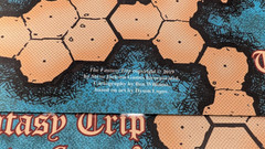 The Fantasy Trip Limestone Caverns 1 2 Playmats Steve Jackson SJG 24×24
